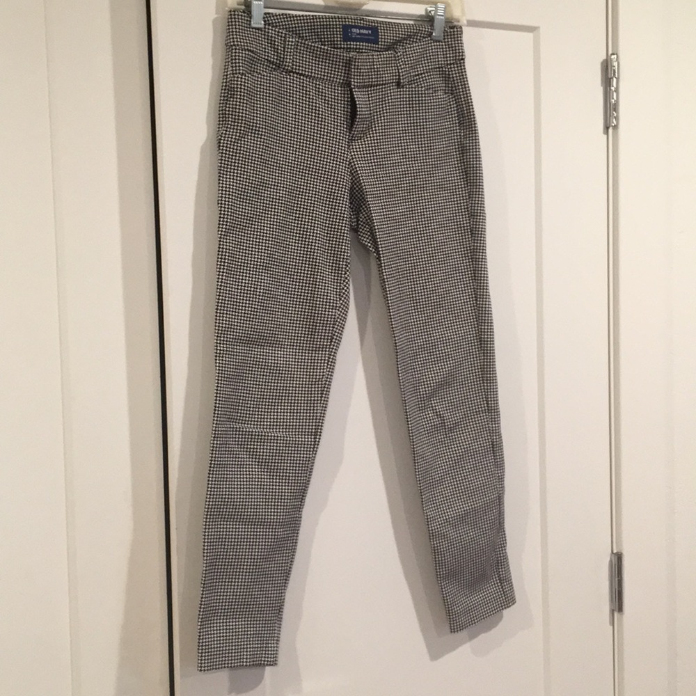 Houndstooth skinny trouser